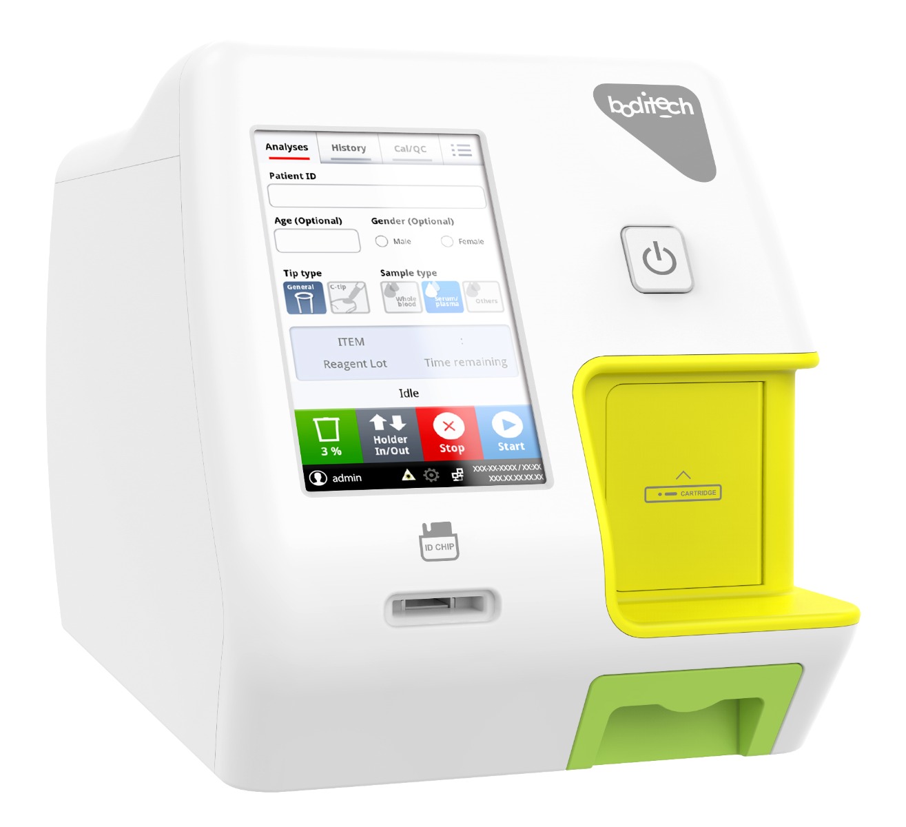 The Afias-1 is A compact immunoassay analyser with the all-in-one cartridge system